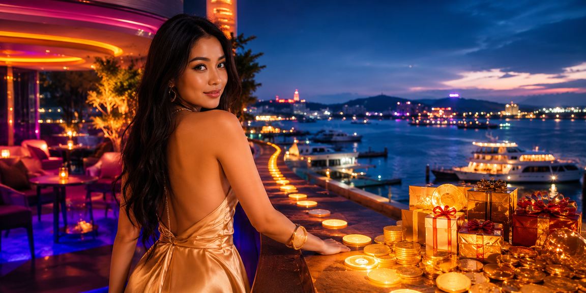 Pengguna Malaysia mendaftar akaun baru dan mendapat bonus VIP pertama mereka